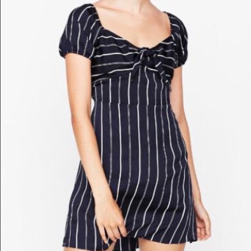 XS striped express dress